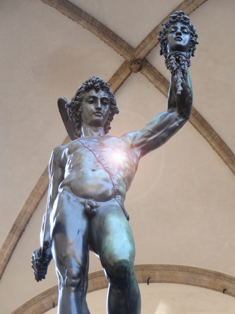 Fake Travel News: Perseus and Medusa statue in Florence, Italy