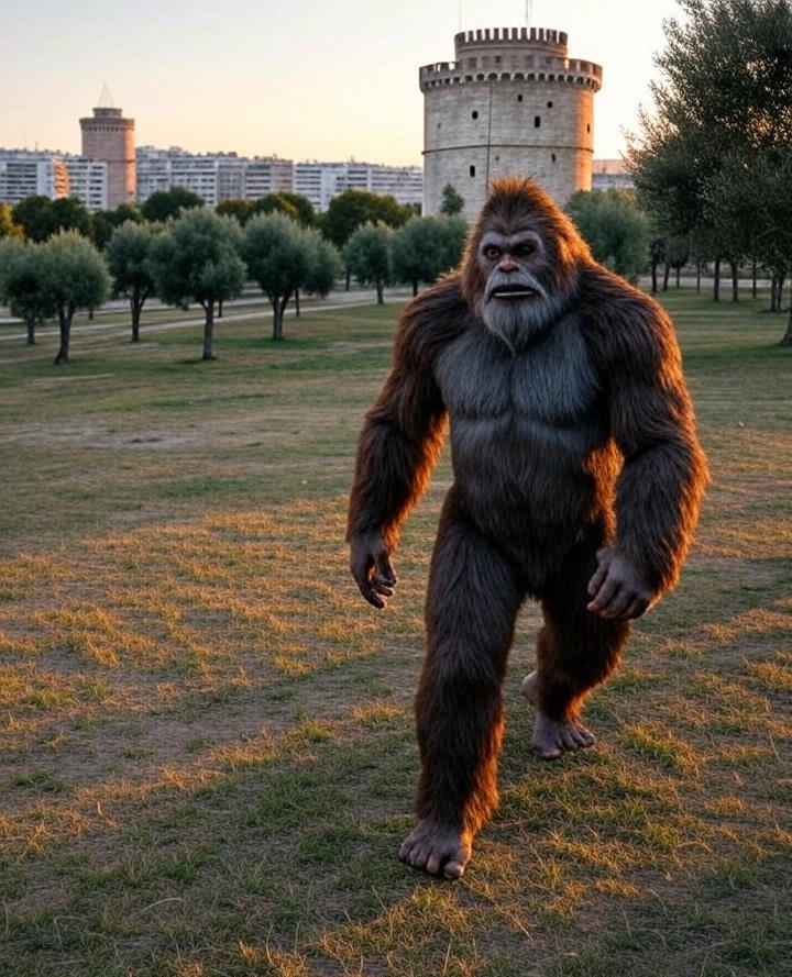 Fake Travel News - Bigfoot in Greece