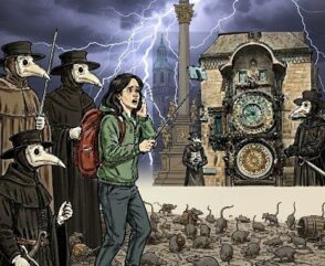 Fake Travel News - Czech Time Travel to Plague Epidemic