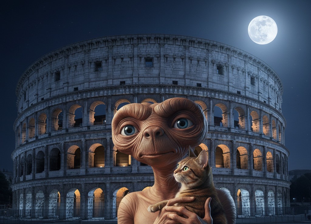 Fake Travel News - Rome, Video Games, Cats