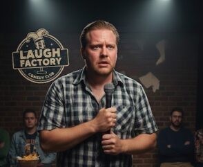 Comedian bombs on stage then faces existential crisis before traveling to Baku