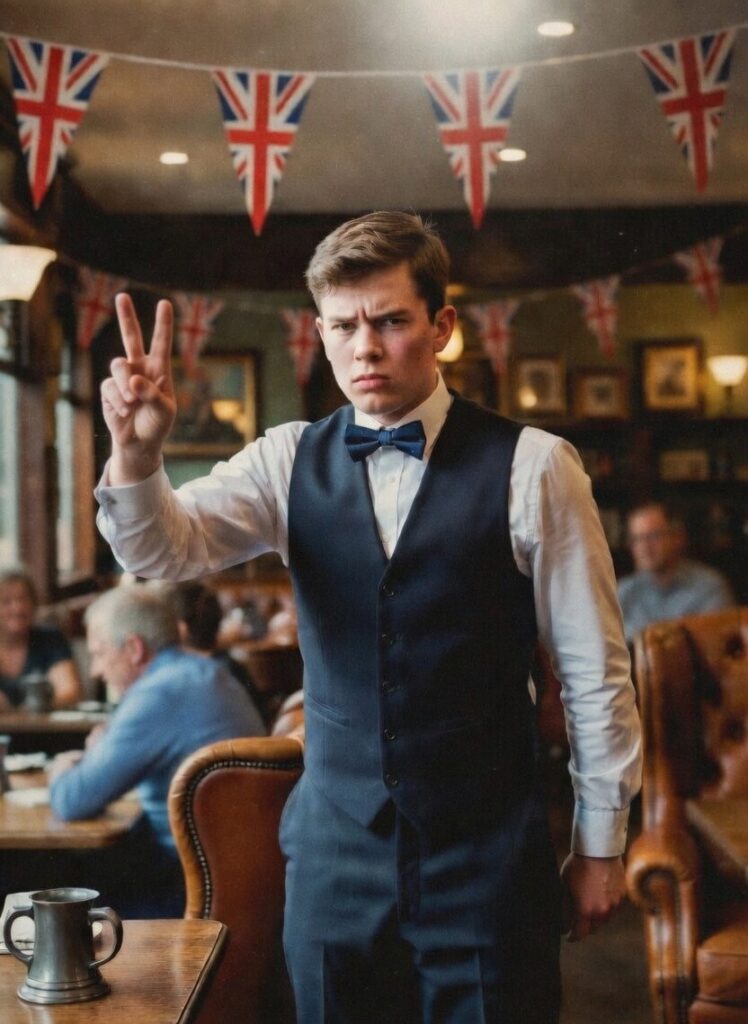 Fake Travel News - Lennon and Churchill Pub in London